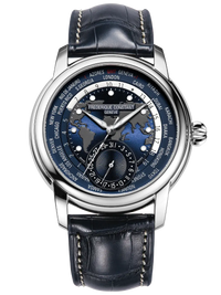 Thumbnail for Frederique Constant Men's Watch Manufacture Classic World-Timer Blue FC-718NWM4H6