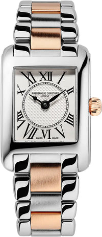 Thumbnail for Frederique Constant Ladies Watch Classic Carree Silver Gold FC-200MC12B