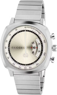 Thumbnail for Gucci Grip Watch 40mm Silver YA157302