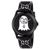 Thumbnail for Gucci Watch G-Timeless 38mm Ghost Black White YA1264018