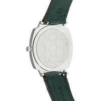 Thumbnail for Gucci Unisex Watch 38mm Grip Silver Green Alligator YA157414