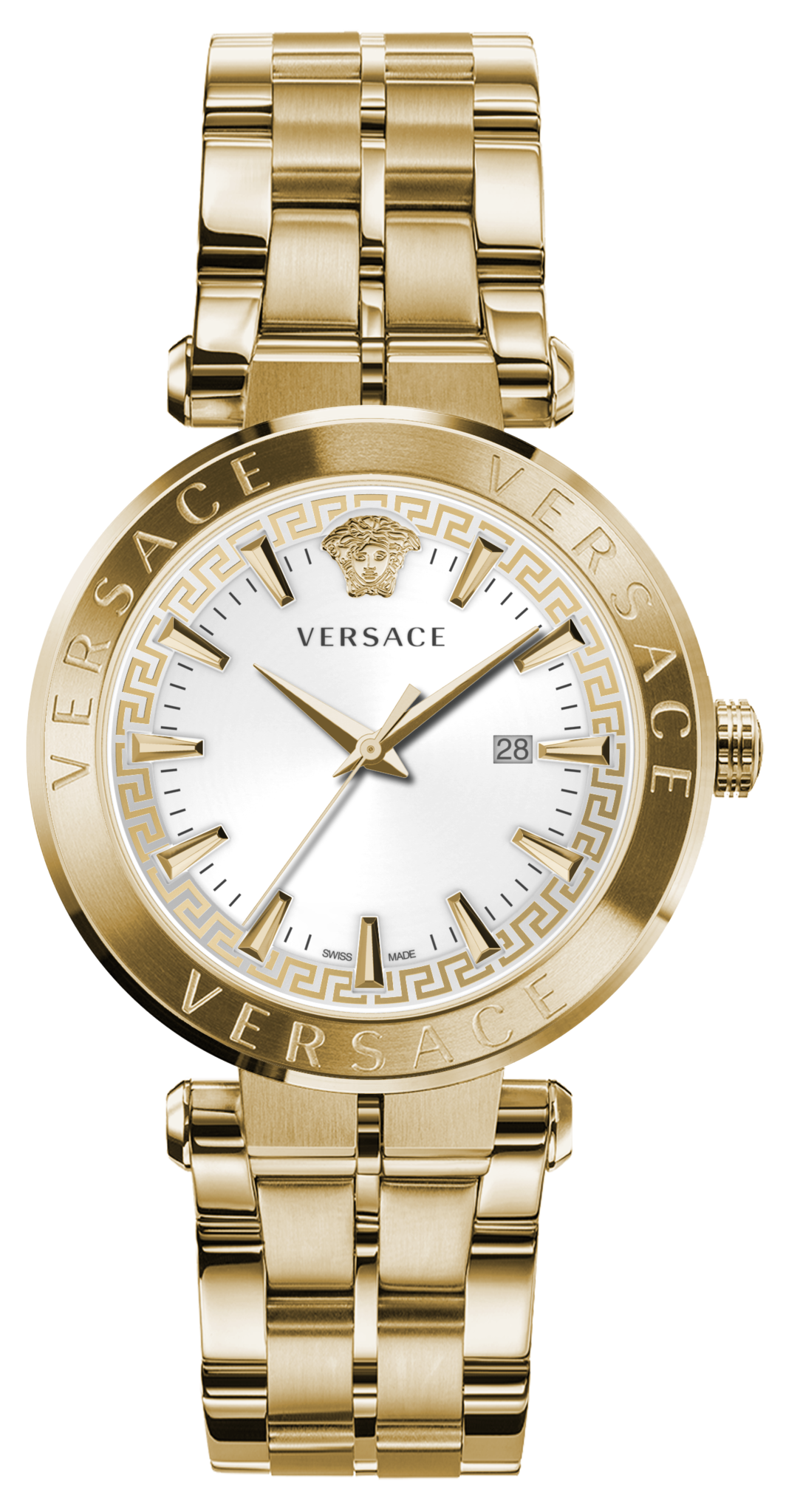 Versace Men's Watch Aion 44mm White Gold VE2G00521