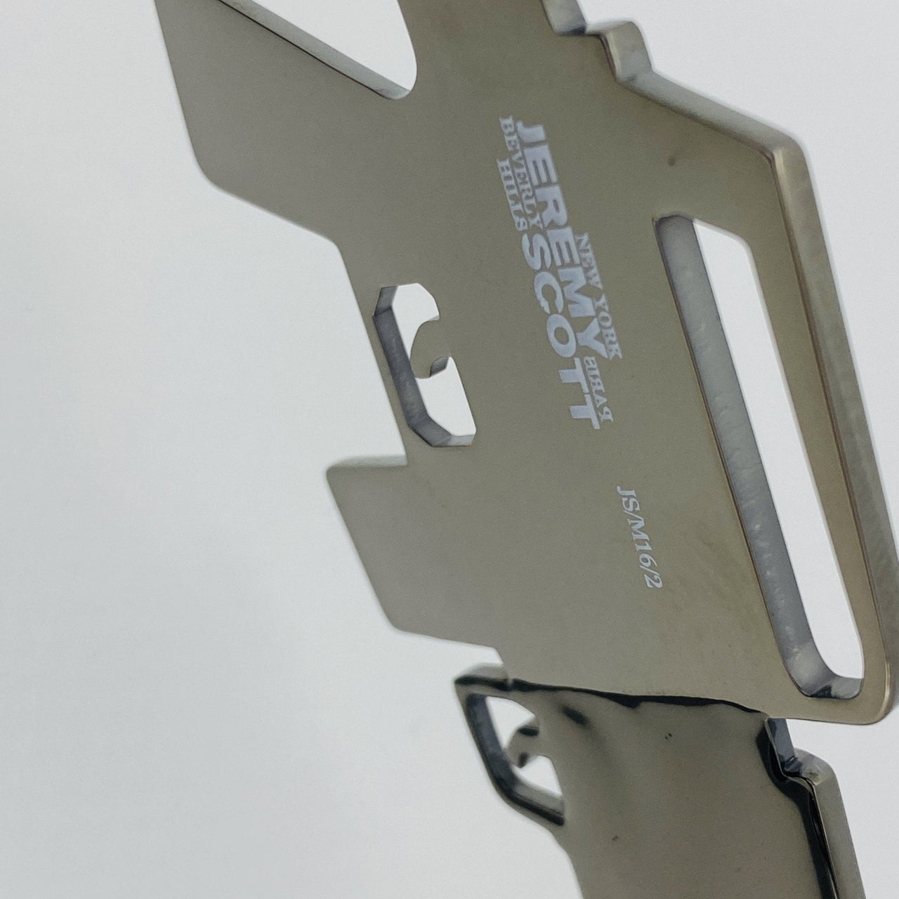 Jeremy Scott Sunglasses Gun Metal Shield Special Edition JSM16C2SUN - Watches & Crystals