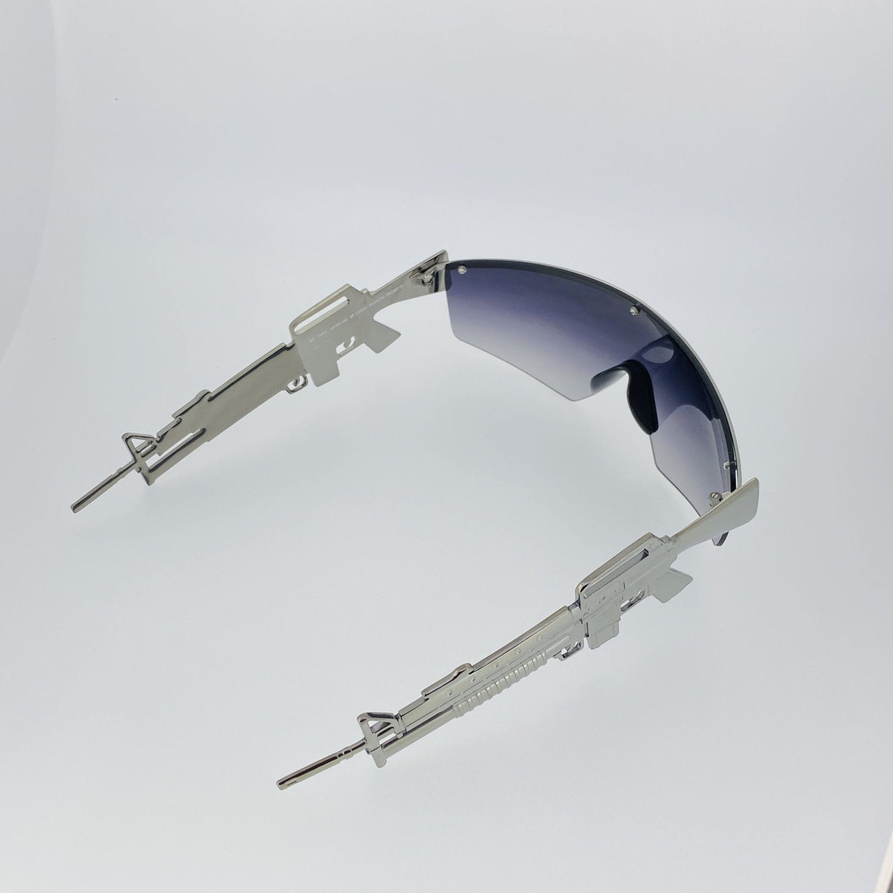 Jeremy Scott Sunglasses Gun Metal Shield Special Edition JSM16C2SUN - Watches & Crystals