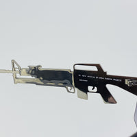 Thumbnail for Jeremy Scott Sunglasses Gun Metal Shield Special Edition JSM16C2SUN - Watches & Crystals