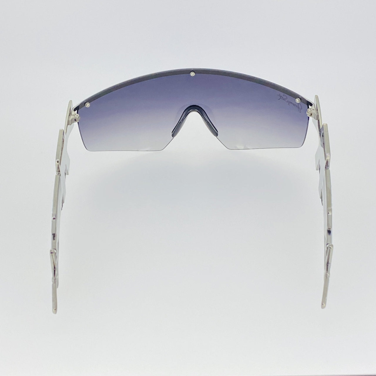 Jeremy Scott Sunglasses Gun Metal Shield Special Edition JSM16C2SUN - Watches & Crystals