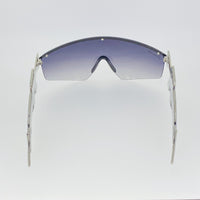 Thumbnail for Jeremy Scott Sunglasses Gun Metal Shield Special Edition JSM16C2SUN - Watches & Crystals