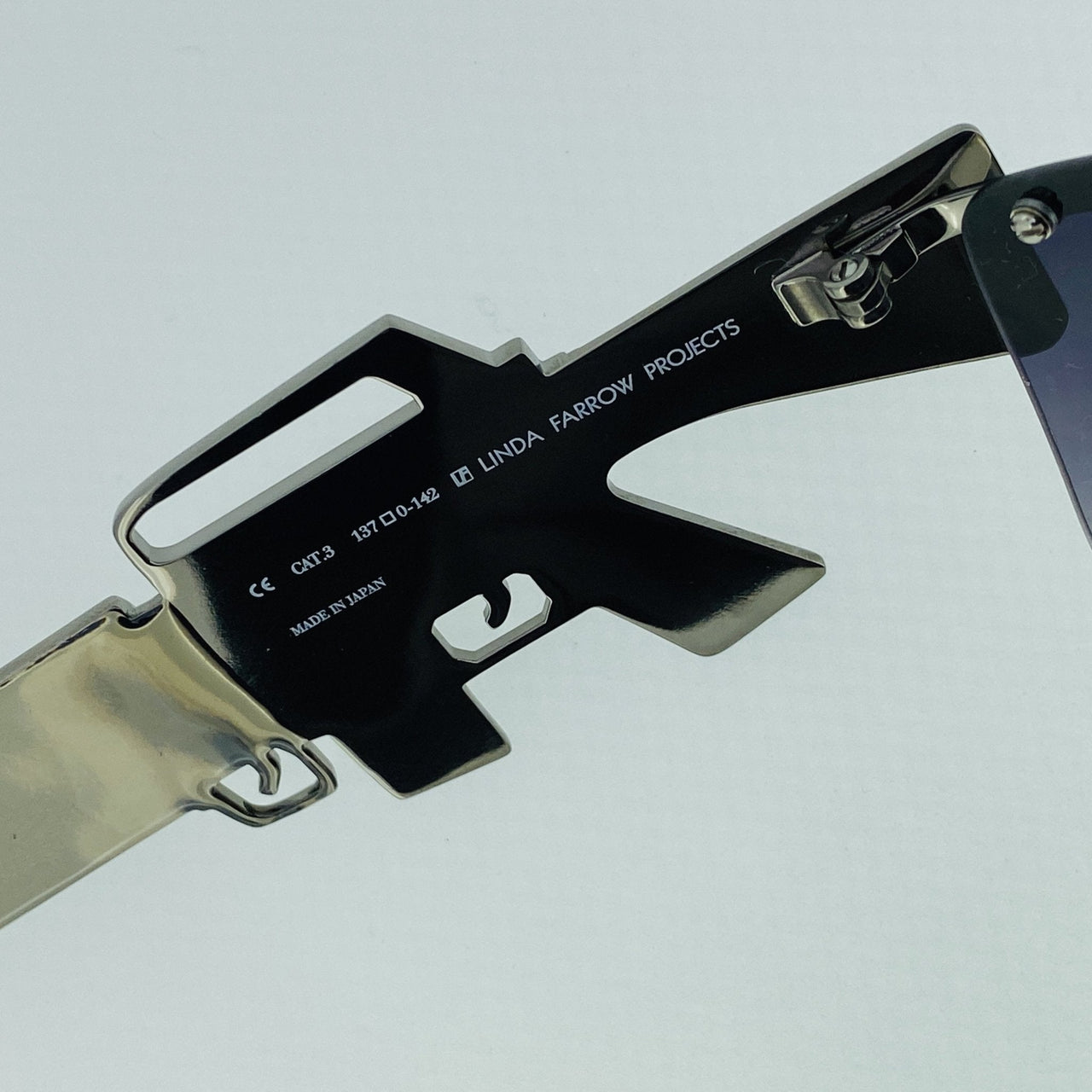 Jeremy Scott Sunglasses Gun Metal Shield Special Edition JSM16C2SUN - Watches & Crystals