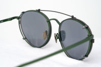 Thumbnail for Kris Van Assche Sunglasses Oval Green and Gunmetal Grey - Watches & Crystals