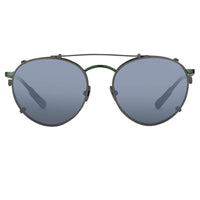 Thumbnail for Kris Van Assche Sunglasses Oval Green and Gunmetal Grey - Watches & Crystals