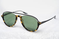 Thumbnail for Kris Van Assche Sunglasses Unisex with Titanium Tortoise Shell Black and Green Lenses Category 2 - KVA84C2SUN - Watches & Crystals