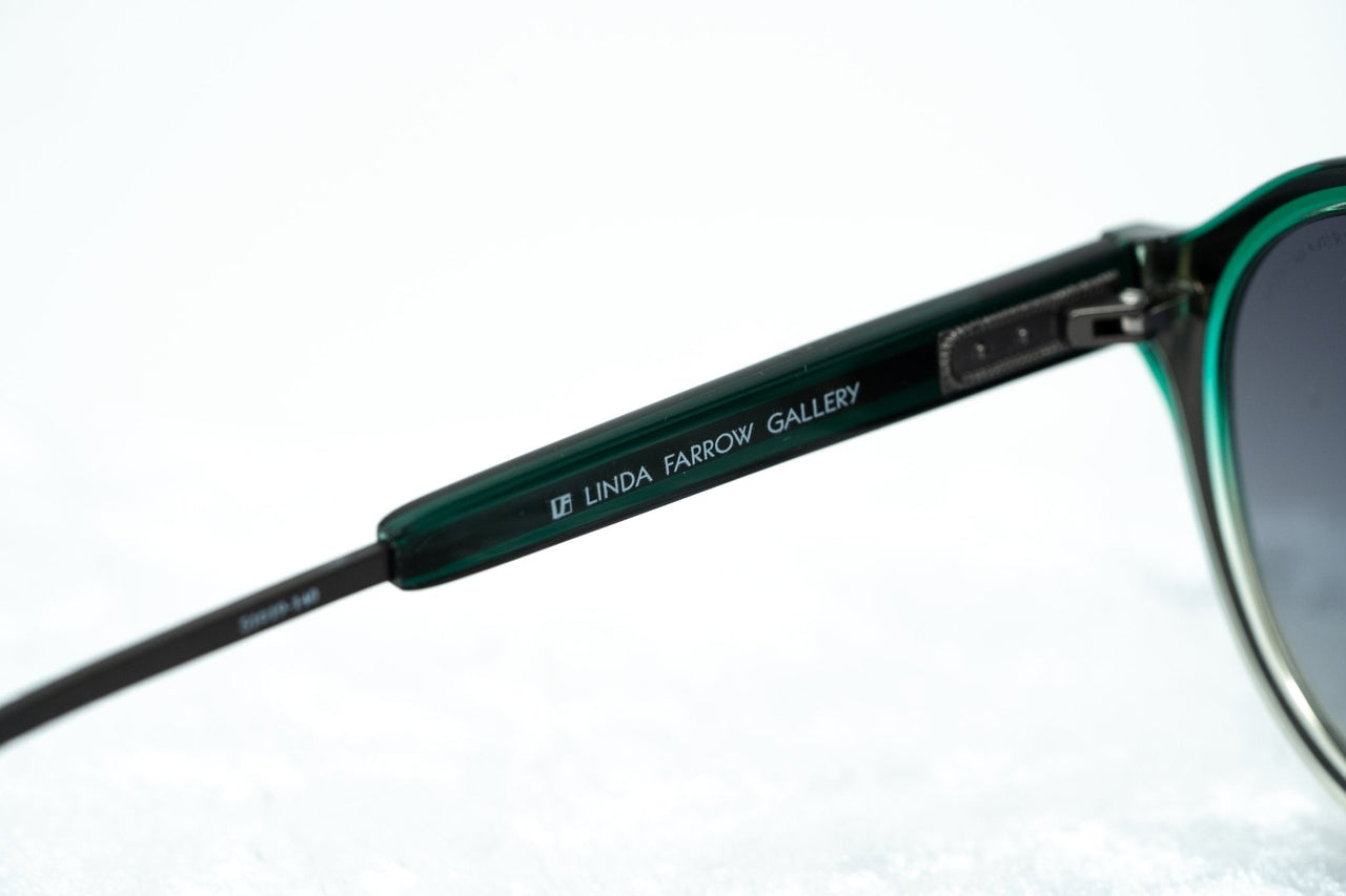 Kris Van Assche Sunglasses with Oval Green Clear Gunmetal and Grey Graduated Lenses - KVA79C3SUN - Watches & Crystals