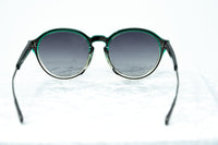 Thumbnail for Kris Van Assche Sunglasses with Oval Green Clear Gunmetal and Grey Graduated Lenses - KVA79C3SUN - Watches & Crystals