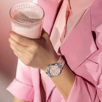 Thumbnail for Maurice Lacroix Ladies' Watch 35mm Aikon Automatic Pink AI6006-SS00F-550-E