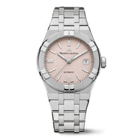 Thumbnail for Maurice Lacroix Unisex Watch 39mm Aikon Automatic Limited Summer Edition Pink AI6007-SS00F-530-E