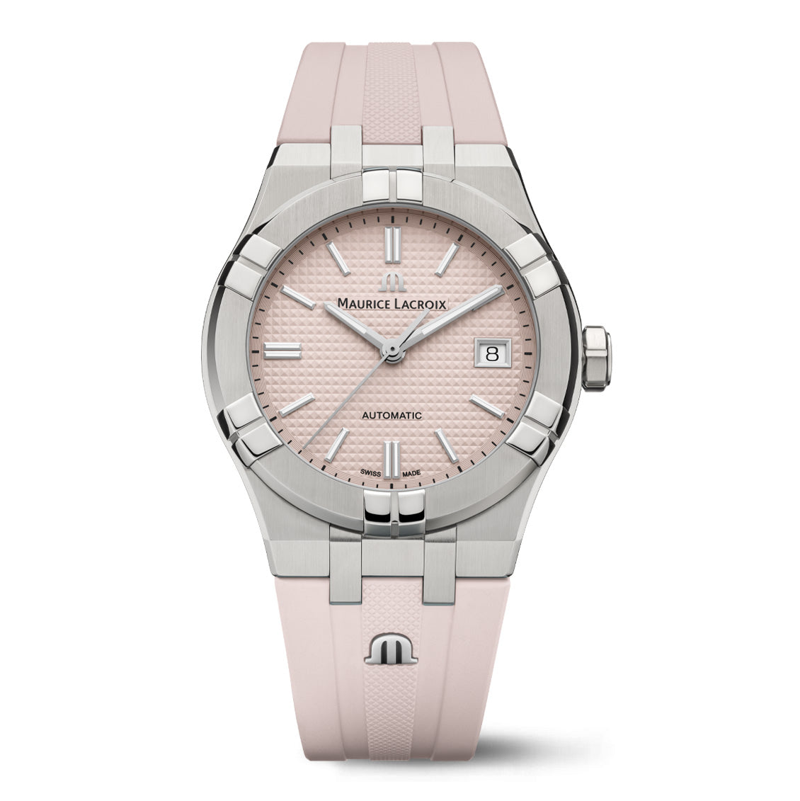 Maurice Lacroix Unisex Watch 39mm Aikon Automatic Limited Summer Edition Pink AI6007-SS00F-530-E