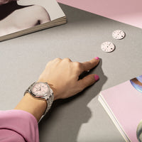 Thumbnail for Maurice Lacroix Unisex Watch 39mm Aikon Automatic Limited Summer Edition Pink AI6007-SS00F-530-E