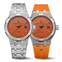 Thumbnail for Maurice Lacroix Men's Watch 42mm Aikon Automatic Orange AI6008-SS00F-530-E