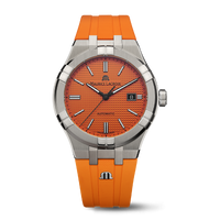 Thumbnail for Maurice Lacroix Men's Watch 42mm Aikon Automatic Orange AI6008-SS00F-530-E