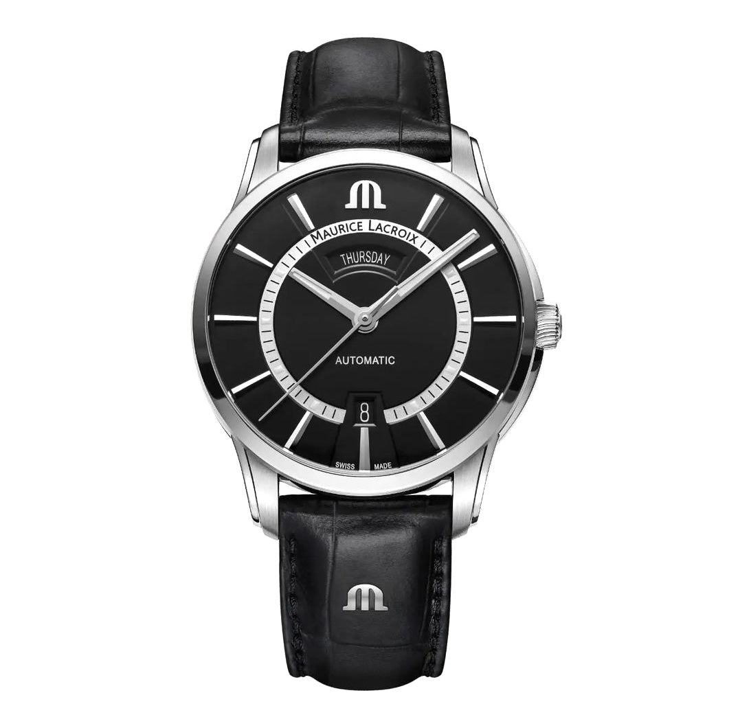 Maurice Lacroix Men’s Watch 41mm Pontos Day Date Black