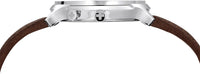 Thumbnail for Mondaine Watch Helvetica No1 White Brown MH1.R2010.LG