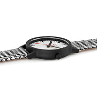 Thumbnail for Mondaine Watch Essence Black White Pied MS1.41110.LN