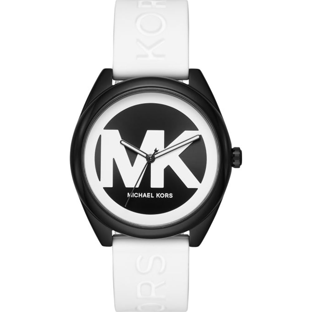 Michael Kors Ladies Watch Janelle 42mm Black White MK7137