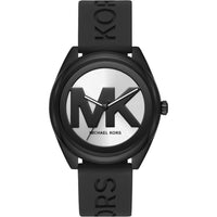Thumbnail for Michael Kors Ladies Watch Janelle 42mm Silver Black MK7138