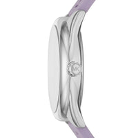 Thumbnail for Michael Kors Ladies Watch Janelle 42mm Silver Purple MK7143