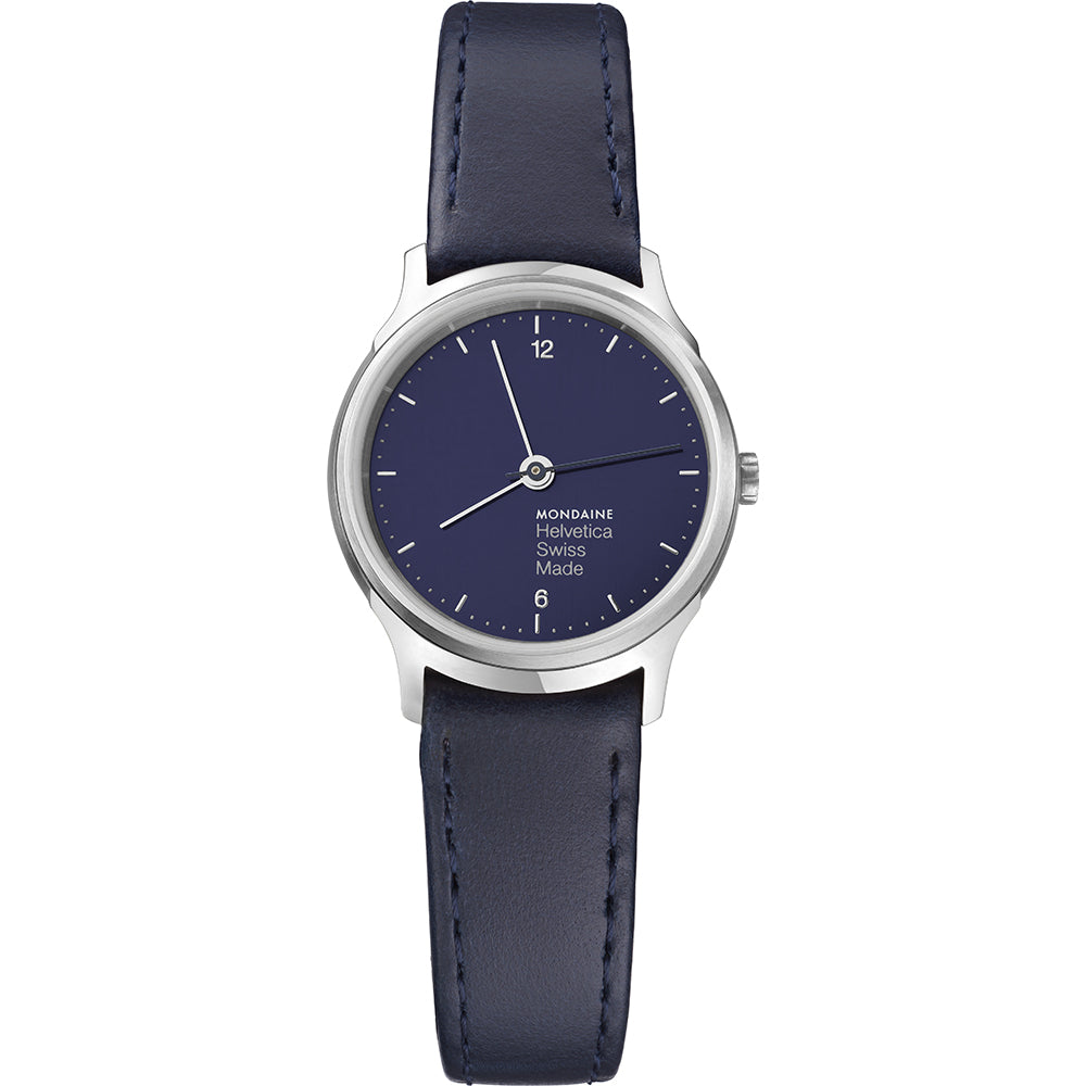 Mondaine Ladies Watch Helvetica No1 Light Navy MH1.L1140.LD