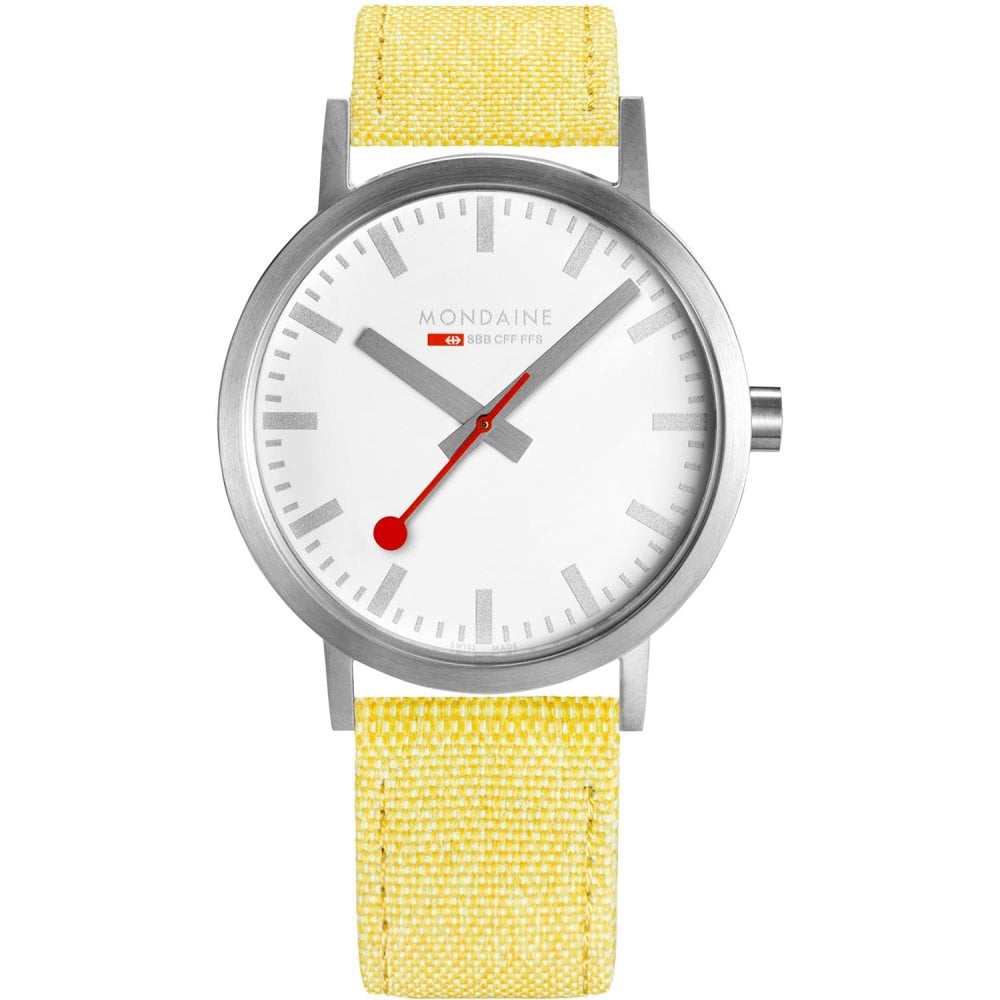 Mondaine Watch Classic Yellow A660.30360.17SBE