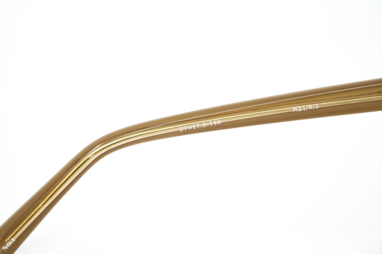 NO 21 Women's Sunglasses Cat Eye Gold - Watches & Crystals