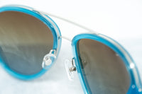 Thumbnail for Phillip Lim Sunglasses Turquoise Brushed Silver and Brown Lenses Category 3 - PL16C27SUN - Watches & Crystals