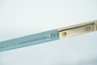 Thumbnail for Phillip Lim Sunglasses with Round Blue Brushed Gold and Navy Blue Lenses - PL11C16SUN - Watches & Crystals