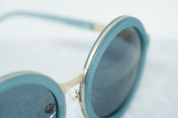 Thumbnail for Phillip Lim Sunglasses with Round Blue Brushed Gold and Navy Blue Lenses - PL11C16SUN - Watches & Crystals
