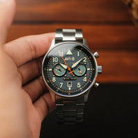 Thumbnail for Pilot Watch - AVI-8 Carey Dual Time Gutersloh Watch AV-4088-22
