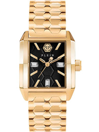 Thumbnail for Philipp Plein Ladies Watch Offshore Square Black Gold PWMAA0622