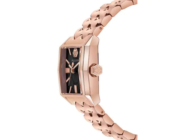 Philipp Plein Ladies Watch Street Couture Offshore Square Rose Gold IP PWMAA0822
