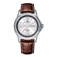 Thumbnail for Revue Thommen Men's Airspeed 44mm Silver Brown Automatic Watch 16040.2332
