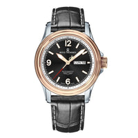 Thumbnail for Revue Thommen Men's Airspeed 44mm Bicolour Black Automatic Watch 16040.2357