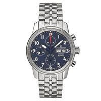 Thumbnail for Revue Thommen Airspeed XL Men's 41mm Blue Chronograph Automatic Watch 16051.6135