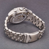 Thumbnail for Revue Thommen Airspeed Men's 44mm Blue Dial Stainless Steel Chronograph Automatic Watch 16071.6125