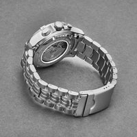 Thumbnail for Revue Thommen Airspeed Men's 44mm Black Dial Stainless Steel Chronograph Automatic Watch 16071.6134