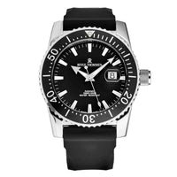 Thumbnail for Revue Thommen Diver 46mm Men's Stainless Steel Black Automatic Watch 17030.2537