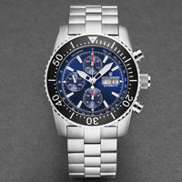 Thumbnail for Revue Thommen Diver Men's 45mm Blue Stainless Steel Automatic Chronograph Watch 17030.6123