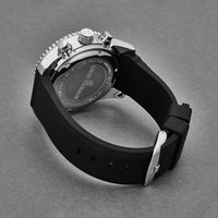 Thumbnail for Revue Thommen Diver Men's 46mm Green Rubber Chronograph Automatic Watch 17030.6532