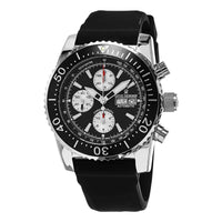 Thumbnail for Revue Thommen Air Speed Men's 45mm Black Automatic Chronograph Watch 17030.6537