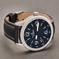 Thumbnail for Revue Thommen Pilot Men's 44mm Stainless Steel Black Automatic Watch 17060.2527