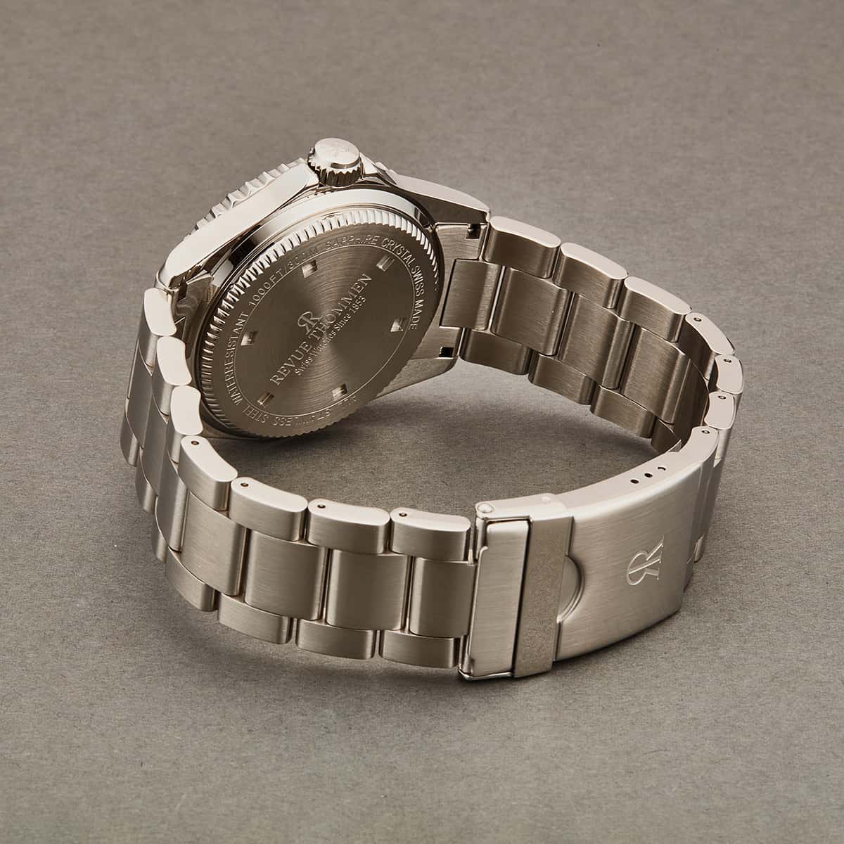 Revue Thommen Diver Men's 42mm Stainless Steel Silver Dial Automatic Watch 17571.2125