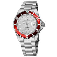 Thumbnail for Revue Thommen Diver Men's 42mm Stainless Steel Silver Dial Automatic Watch 17571.2126